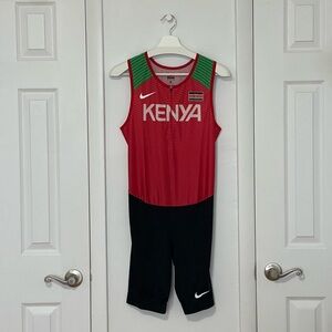 NEW NIKE Kenya International Team Pro Elite Sleeveless Speedsuit Made In USA